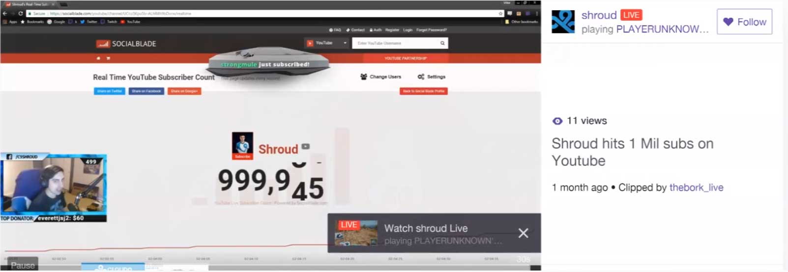 loltyler1 Real-Time Twitch Follower Count (Live follow Count) - SocialBlade